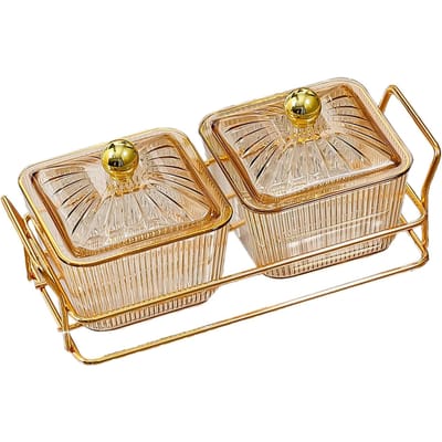 Plateau de service divisé, assiette de fruits secs, boîte de rangement des aliments, plat à bonbons, plateau de service multifonction pour collations, organisateur beige