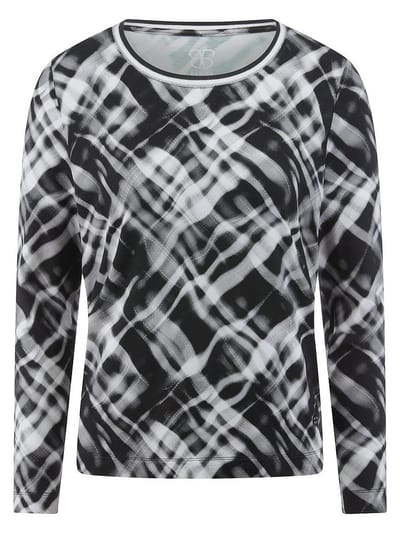 Jersey shirt Van BASLER zwart