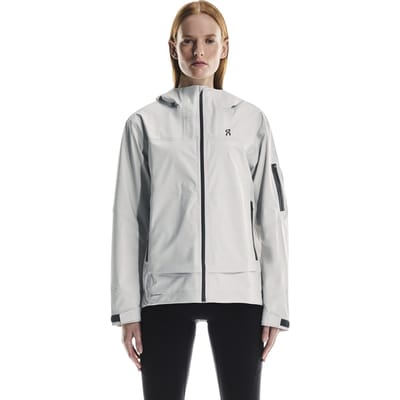 On Trek Jacket 1 W Silver Silver Maat: XS | Regenjassen Outlet | Dames | Zilver