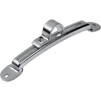 Support de garde-boue pour tube en acier de 42 mm de diamètre, galvanisé