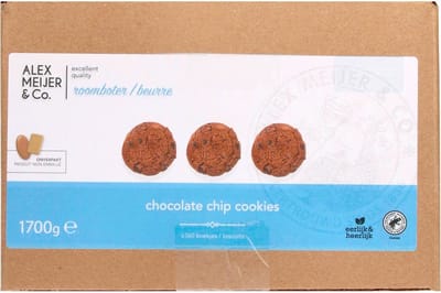 Alex Meijer Roomboter American cookies - Doos ca 160 stuks