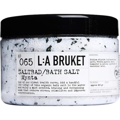 La Bruket Spa's en badzout No. 065 Bath Salt Mint Badzout & bruisballen Unisex 450 g