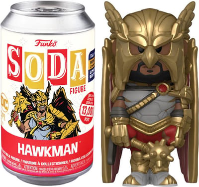 Funko Soda Hawkman - Black Adam 2022 Winter Convention Limited Edition