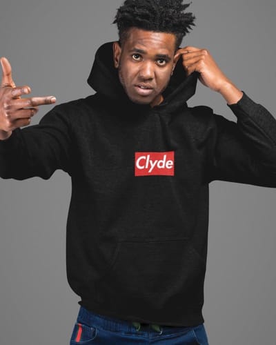 Bonnie / Clyde Hoodie Supremely (Clyde - Maat 3XL) | Koppel Cadeau | Valentijn Cadeautje voor hem & haar