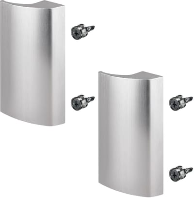 2 x SOTECH balkondeurgreep SEJA II aluminium rvs look 85 x 40 x 20 mm deurklink terrasdeurgreep