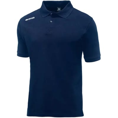 Polo Errea Team Colour 2012 Jr Mc Zwart - Sportswear - Kinderen