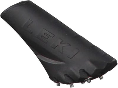 Set van 2 Stuks Rubber Stompjes met Carbide Spikes - Spikepunten voor Wandelstokken