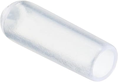 200pcs Rubber End Caps 4mm ID - Duidelijke Flexibele Ronde Vinyl Schroefdoppen en Draadbeschermers voor Bouten, Schroeven, Buizen, Kabels en Draden - Zachte Rubber Beschermhoezen voor Meerdere Toepassingen