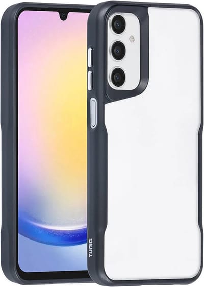 Combat-X Hoesje Geschikt voor: Samsung Galaxy A15 - Backcover - Zwart