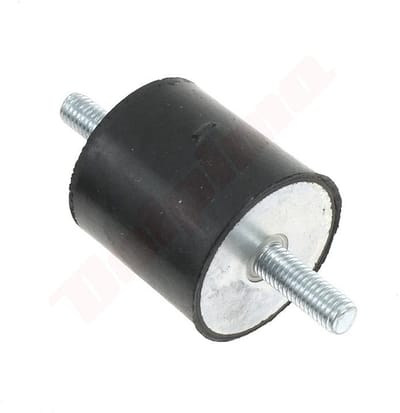 Trillingsdemper passend op UNI MM 40x40mm M8x23/M8x23/60