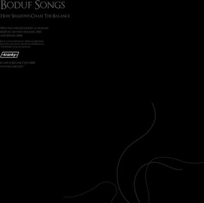 Boduf Songs - How Shadows Chase The Balance (CD)