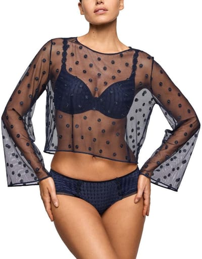 Marie Jo Avero Top 0800419 Velvet Blue - maat M