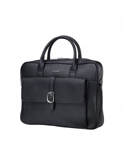 Puccini Heren Laptoptas Aktetas Zwart 14 inch PUCCINI BLXP0035