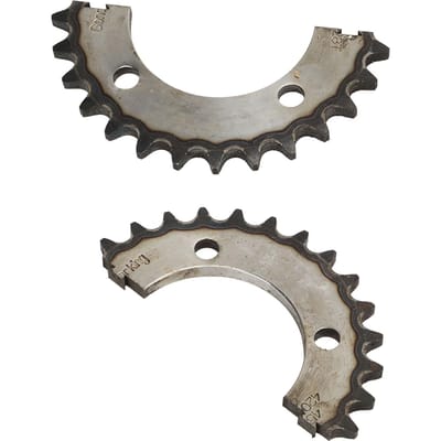 Staal 420 28 Tanden Gesplitst Tandwiel voor Scooters Fietsen ATV's Motoren Off-Road Voertuigen gray