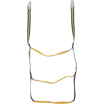 Échelle de corde marine pliable à 3 marches, forte capacité de charge, échelle de corde pour bateau pneumatique pour le canoë