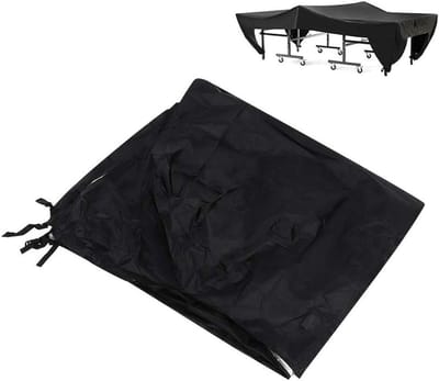 Tafeltenфельhoes - Pingponghoes Tafel - Buiten Beschermen - Sterke Vergrendeling - 280x153x73cm - Zwart