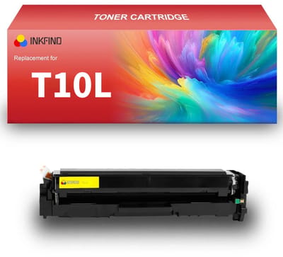 INKFIND T10L Geel tonercartridge compatibel met CanonT10 T10L T10 Geel geschikt voor Canon i-SENSYS,imageRUNNER,IRC,1500,1530,1533.1538s - 1-pack Geel