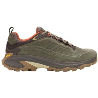 Merrell - J037787 MOAB SPEED 2 WP - Vrije tijdsschoenenHeren wandelschoenenWandelschoenen - Kleur: Groen - Maat: 42