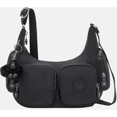 Kipling Rikka crossbody tas S black noir