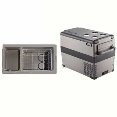 Auto Koelbox - Compressor Koelkast - Koelbox - Compressor Koelbox - Camping Koelkast - met Vriezerfunctie - 45L - 12V/24V & 230V AC - 45dB - -20°C tot +20°C - Voor Camping - Auto - Boot & Buitenactiviteiten