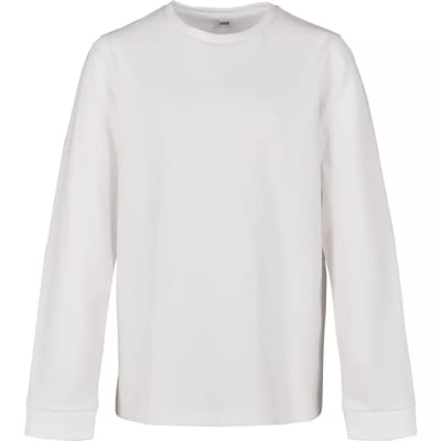 Build your Brand Kids´ Long Sleeve BY135 - White - 110/116