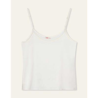 Oilily Baksha Solid Spaghetti-top- maat36 Wit