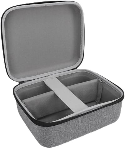 Dailygoods - Harde Draagtas voor Projector met Aparte Opbergruimte