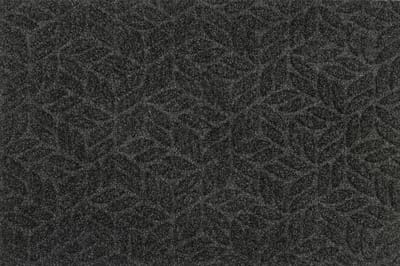 DUNE Leaves Dark Grey - Kleen-Tex - 60 x 90 cm