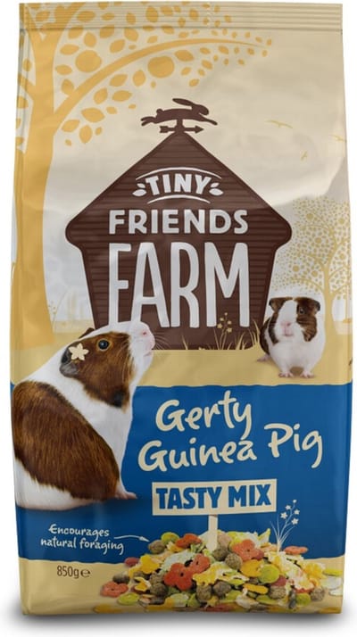 Tiny Friends Farm Gerty Guinea Pig - 6 x 850 gr - Voordeelverpakking