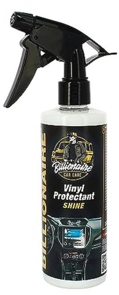 Vinyl Protectant Matte Dashboardreiniger voor Kunststof, Rubber en Vinyl - 300 ml - UV-bescherming en Kokosgeur