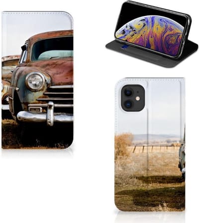 Apple iPhone 11 Stand Case Vintage Auto