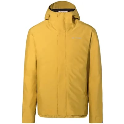 VAUDE Men's Cyclist Warm Rain Jacket II, Jas, Regenjas, fietskleding, met kap, Hardshell Jas, Regenjas, waterdicht, Heren, Fietsjack
