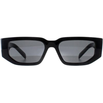 Prada PR09ZS 1AB5S0 zwarte donkergrijze zonnebril