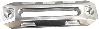 Dailygoods - Dailygoody - Off-road Voertuig Lier - Aluminium Fairlead - Zwart/Rood/Zilver - Hoogwaardige Touw Gids - Ideaal voor Lier Accessoires - Geschikt voor O