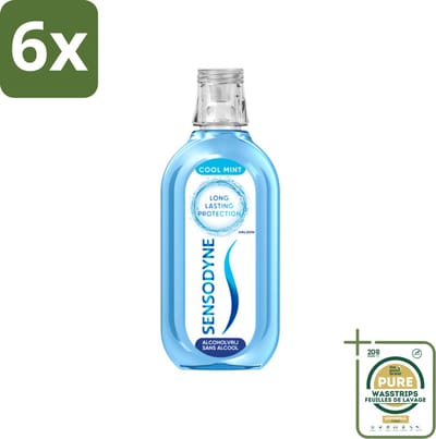Sensodyne - Mondwater - Fresh & Cool - 500ml x 6