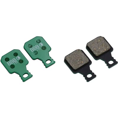 BBB Cycling Remblokken DiscStop E-Bike compatibel met Magura Schijfremmen BBS-372E - Groen