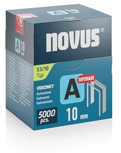 Fijndraadklemmen 10 mm met Superharde Nietjes - Grote Verpakking van 5000 nietjes voor Stof, Weefsel en Gaasdraad
