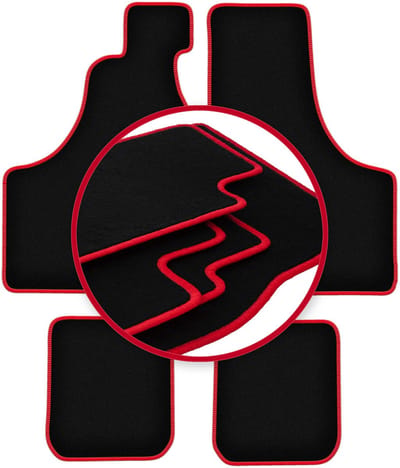 CARLUX-RED automatten voor: Fiat 126P n.v.t. (1973-2001)