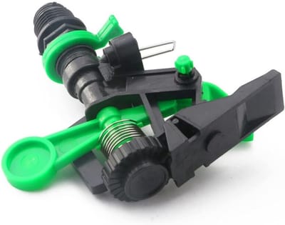 5 Stuks Verstelbare Impact Sprinklers, 0-360 Graden Waterbesproeiing voor Tuin en Gazon