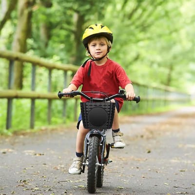 Dailygoods- Fietsmand Robuust - Fietsmand voorop - Opbergtas - Schokbestendig - Duurzaam - Eenvoudige installatie met 2 bevestigingsriemen - Fietsopbergmand