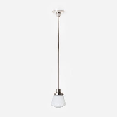 Hanglamp Bold 20's Nikkel - Art Deco Trade