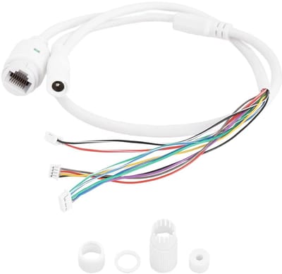 POE Adapter Kabel - Netwerkkabel Module - IP Camera Beveiliging - Waterdicht Ontwerp - 68 cm - Zwart