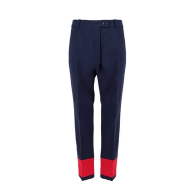 Moschino tweekleurige wollen broek - jaren 2010