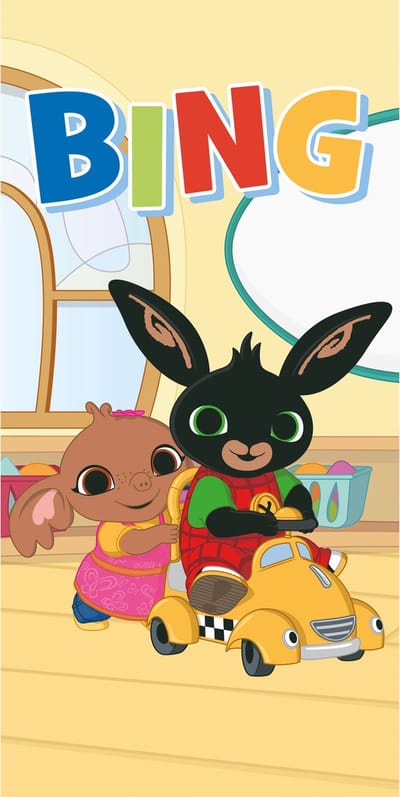 Bing Bunny Strandlaken Playroom - 70 x 140 cm - Katoen
