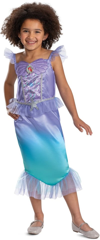 Disney Prinses Ariele Klassiek Kinderkostuum M (7-8 jaar)