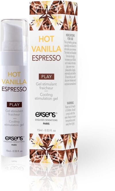 Exsens - Verkoelende & Stimulerende Gel – Vanille Espresso