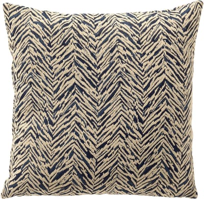 Dutch Decor AUGUSTA - kussenhoes outdoor 45x45 cm - waterafstotend en uv-bestendig - Insignia Blue - blauw