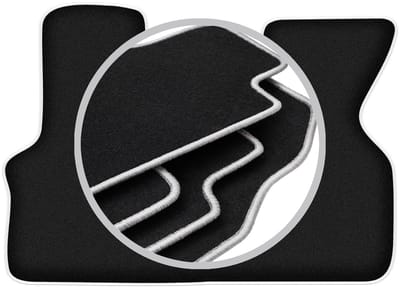 CARLUX-SILVER automatten voor: Volkswagen Transporter T4 bestelwagen (1992-2003)