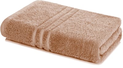 Lavea® Badhanddoek 80x200 cm, 100% Katoen – Grote badhanddoek, badlaken, strandlaken, saunahanddoek – Cappuccino