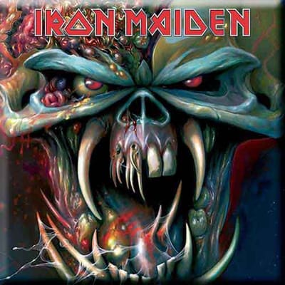 Iron Maiden - Final Frontier - Koelkast Magneet - 7.5 x 7.5 cm